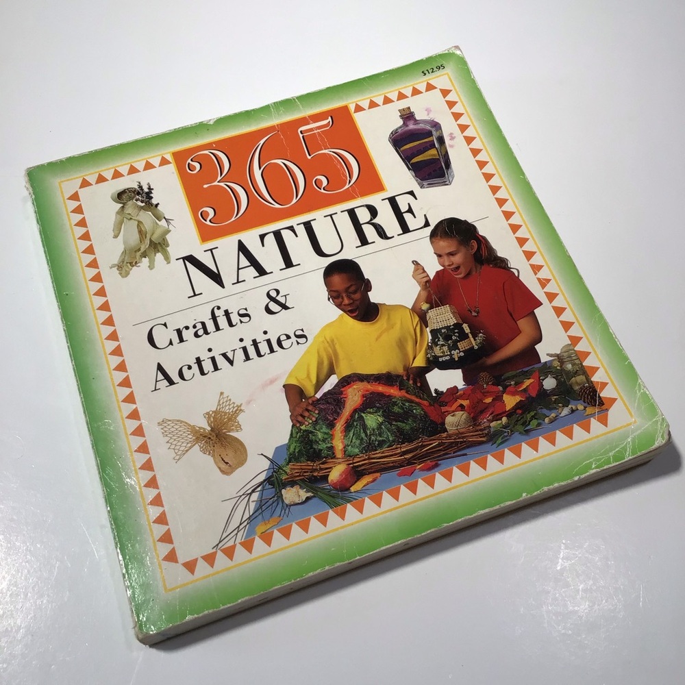 365 Nature Crafts Activities Paperback By Karen E Bledsoe Educational Kids Book